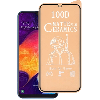 محافظ صفحه نمایش سرامیکی مات مناسب برای سامسونگ Galaxy A50S /M10S/HONOR 9a